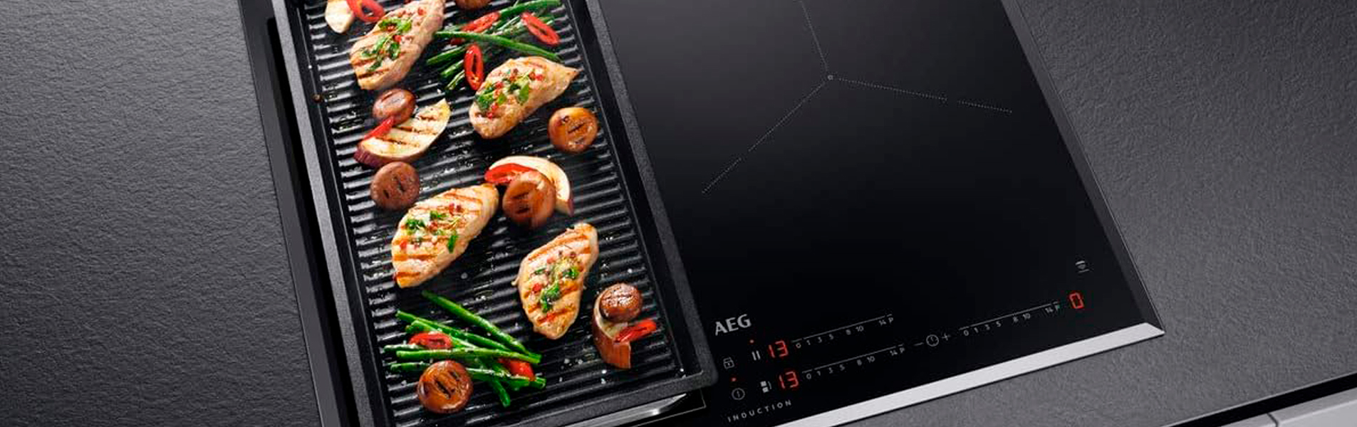 placa inducción aeg 3 fuegos