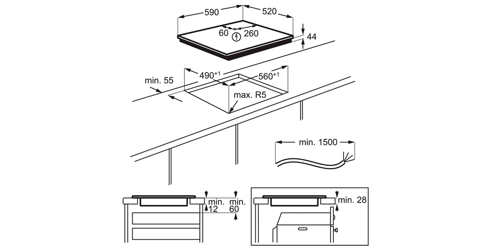 instalar placa de induccion