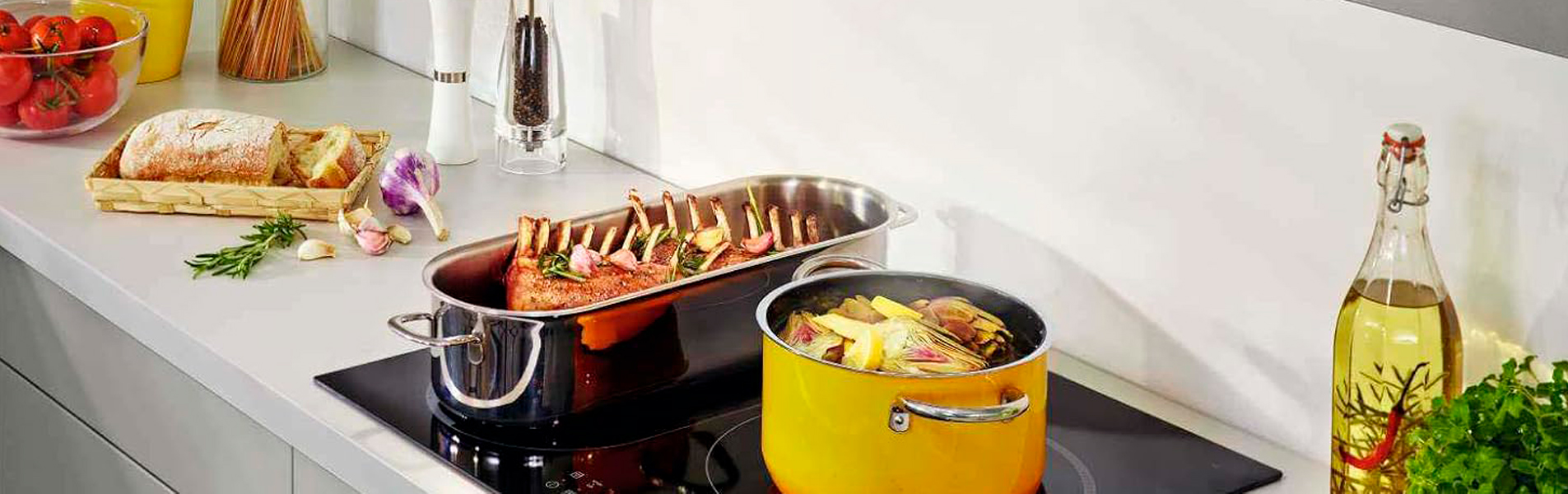 placa induccion 90 cm zanussi