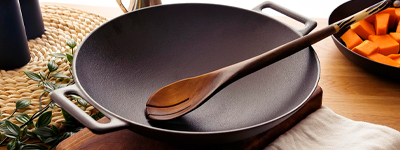 cocinar con wok en inducción